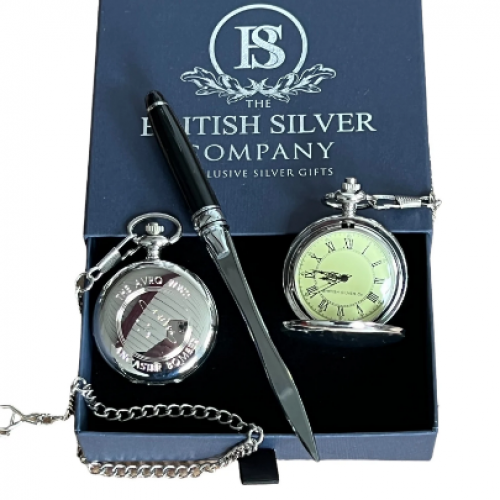 Avro Lancaster Bomber Pocket Watch and Letter Opener Avro Lancaster Bomber Pocket Watch and Letter Opener